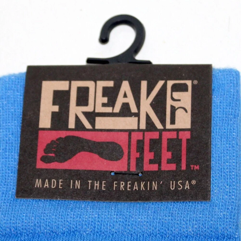 Freaker USA socks Drink And Be Murray unisex yellow blue Bill Murray